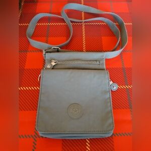 KIPLING Gray Crossbody Bag